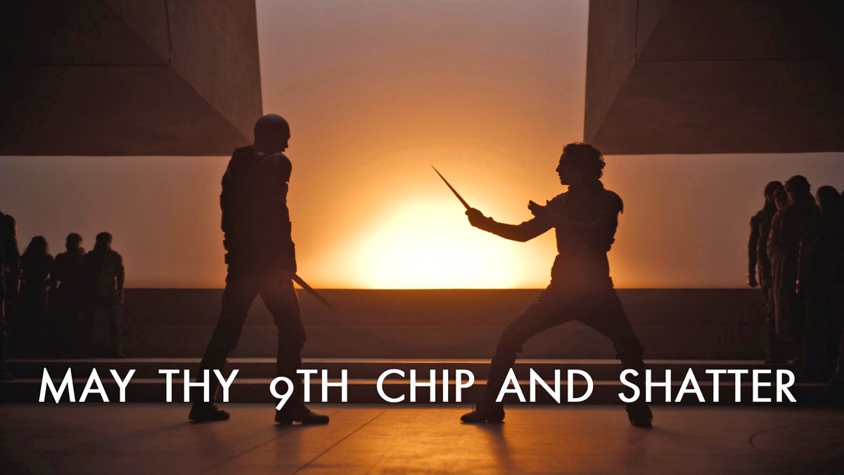 SecretsOfDune's tweet photo. Retweet if you think this day should be a Dune day #MayThy9thChipAndShatter https://t.co/NhrE54U2K3