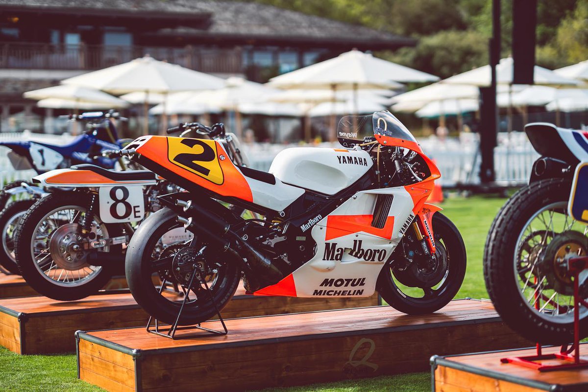 Wayne Rainey 1990 Yamaha YZR 500 at #TheQuail Motorcycle Gathering. #radwood