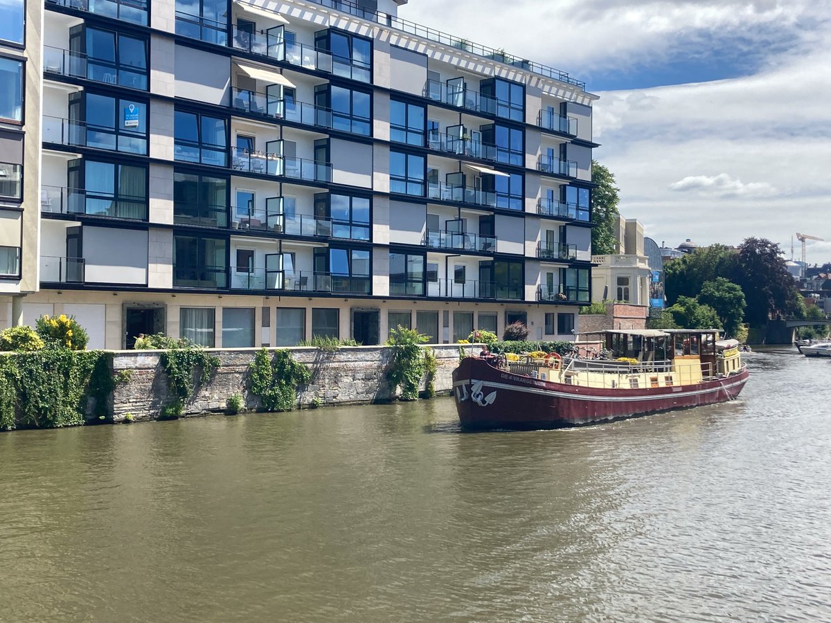 beerandbiketour's tweet photo. Ghent - About the only thing better than cycling into the medieval city center of Ghent is floating on a boat. We are excited to again offer our Beer, Bikes and Belgium Adventures this year. We have just a few spaces left for our trips this August. https://t.co/NT00UpkYQS