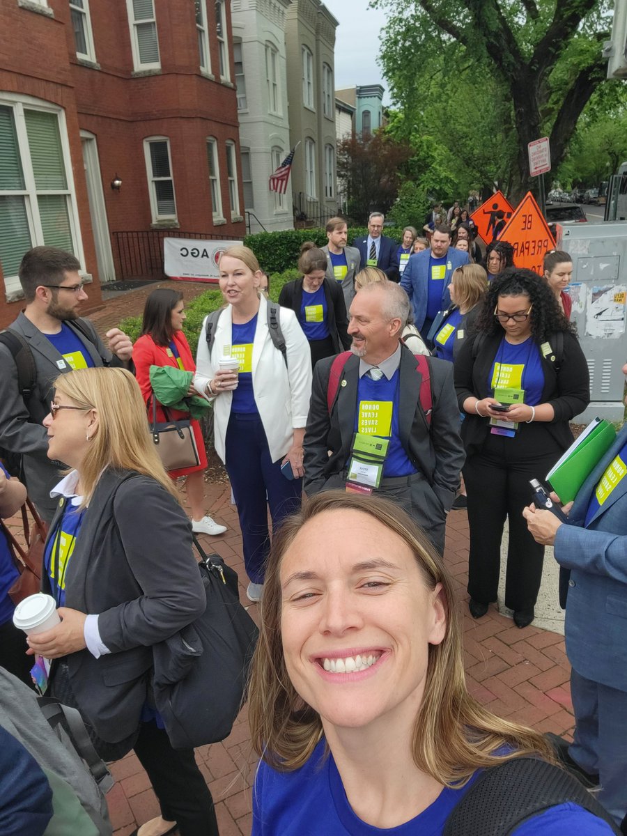 Ready for some meetings on the hill! #BeTheMatch #ProtectDonorJobs #LifeSavingLeaveAct @BTMPublicPolicy