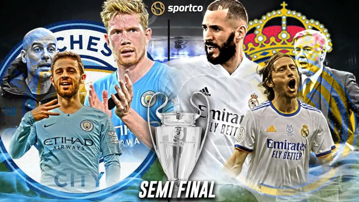 Quien ganara hoy ?
❤️Real Madrid
🔁 Manchester City
#RealMadridManCity #RealMadrid  #futbol  #ManchesterCity