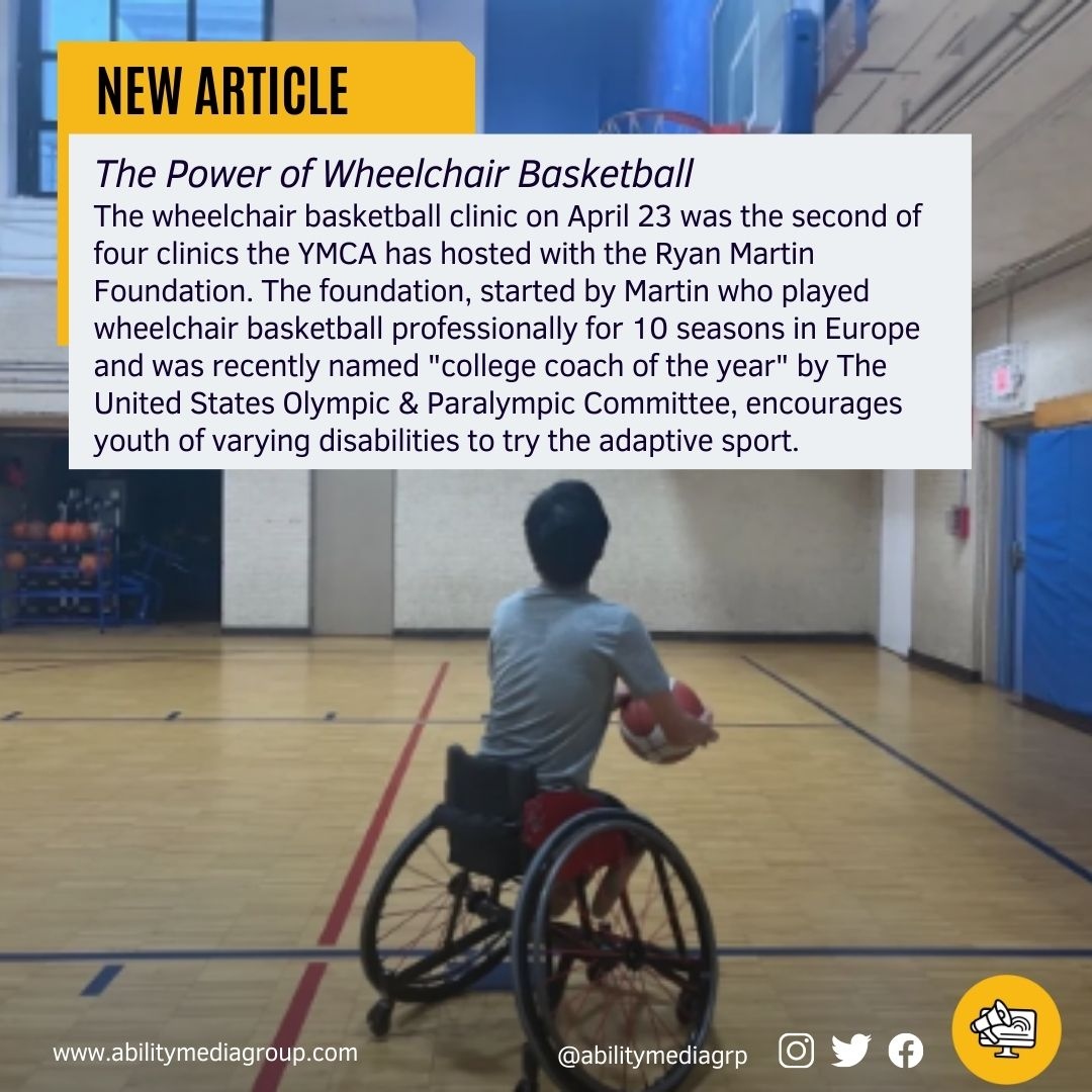 abilitymediagrp's tweet photo. The Power of Wheelchair Basketball. Read your #abilityarticle here: https://t.co/UH6yKECaHR
@RyanMartinFound
@44Davestevens
@gmcguireee
#sports #adaptive #inclusion #basketball #accessibility #awarenesss #disabilityawareness #youth #wheelchairusers #athletics #adaptivesports https://t.co/O7B28Yq0Qf