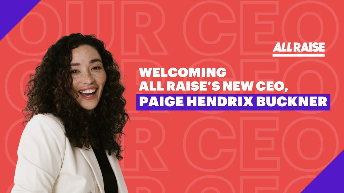 Congratulations <a href="/PaigeHBuckner/">Paige Hendrix Buckner</a> on being named CEO of <a href="/AllRaise/">All Raise</a> 🍾🥳! Excited to work to create a more inclusive tech culture moving $$ to shape the future.
youtu.be/HkfBwCyruC0