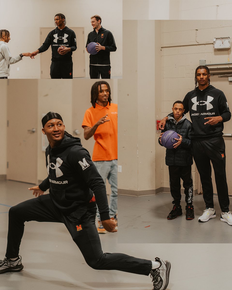 We had a great time shooting around and hanging out with our friends from the High Road School of Prince George's County #MarylandBasketball #TurtleNIL