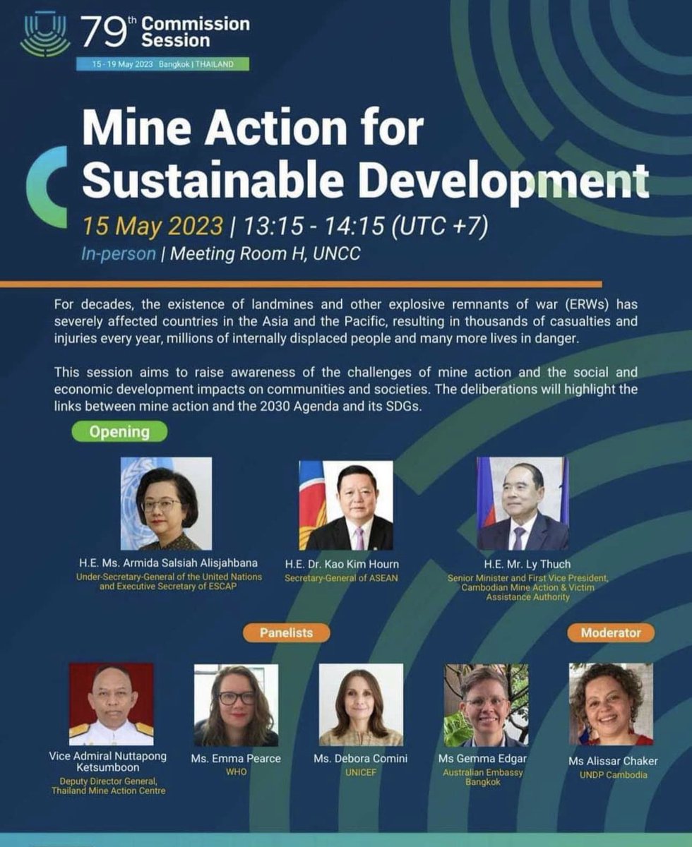 ACRundp's tweet image. #MineAction saves lives & returns land to productive use. Land can then be cultivated, infrastructure, schools & hospitals developed, poverty & food insecurity reduced, accelerating #LocalDevelopment & the #SDGs Check out👇 @UNESCAP @UNDP @UNDPCambodia @UNDPasiapac @WHO @UNICEF