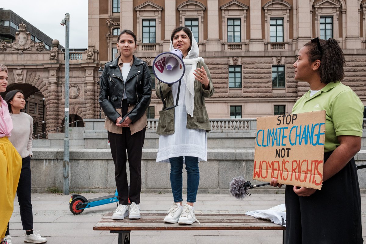 Malala Fund tweet media