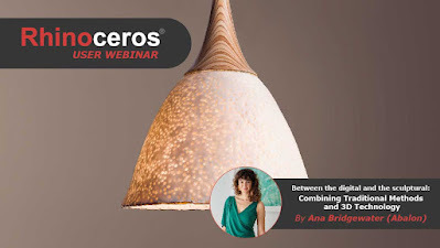 Rhino User Webinar - "Between the digital and the sculptural: Combining Traditional Methods and 3D Technology" ift.tt/FRC8ueb