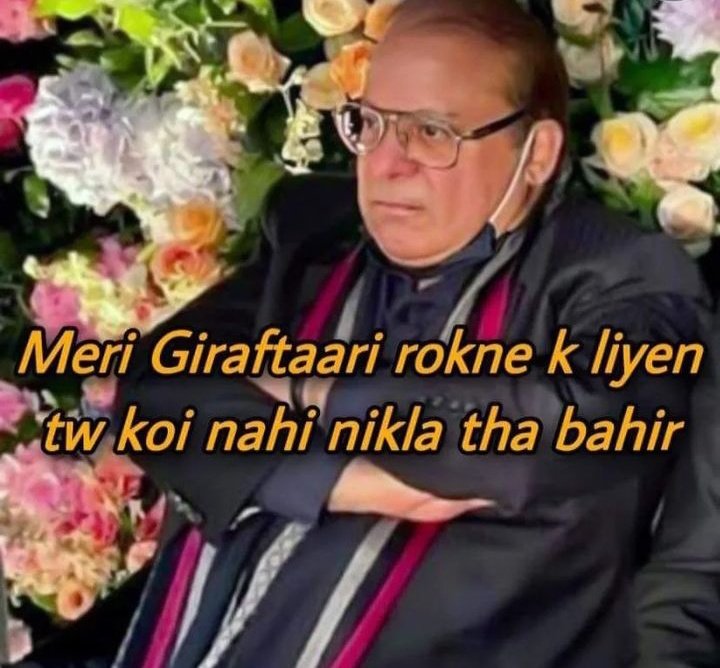 zaifa_tweets's tweet photo. Nawaz Sharif be like:😂😂
#ImranKhanOurRedLine #BehindYouSkippe https://t.co/BrvHQGcc7T