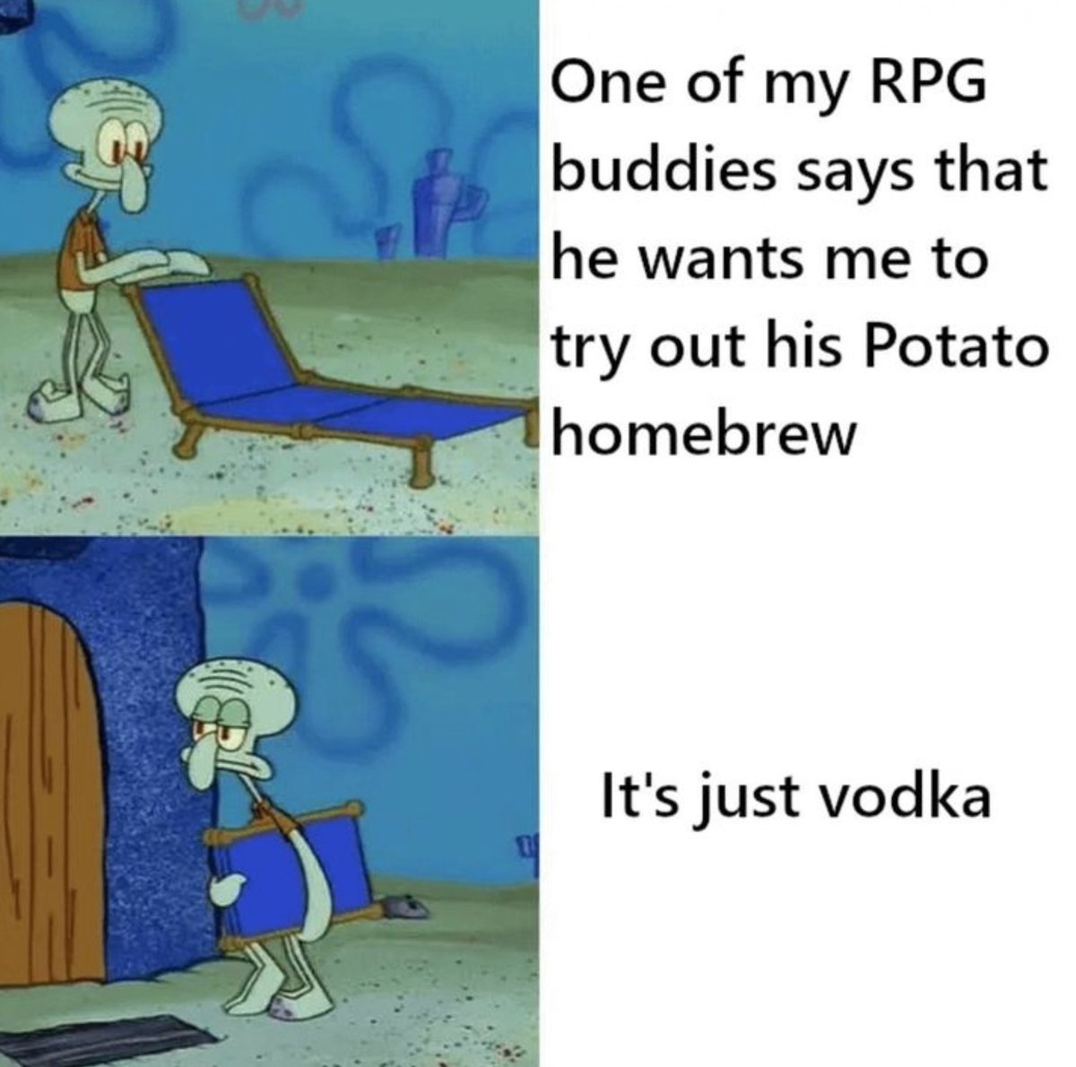 CampDrag0n's tweet photo. .
.
.
#DnD #dungeonsanddragons #dnd5e #5e #dndmemes #dndmeme #ttrpg #tabletop #tabletopgames #meme #memes #tabletopgaming #dungeonsanddragons5e #dungeonmaster #gamer #roleplayinggame #boardgamegeek #pathfinder #pathfinderrpg #fantasy #rpg https://t.co/nZaWaahUO5