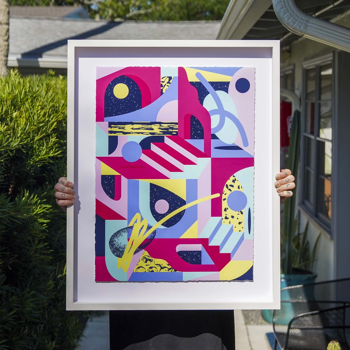 wolfdoglives_'s tweet photo. Available now! 🚨 Two new prints celebrating Summer and my pop-up at the Hotel Palms! https://t.co/sJYy0q0A4Y to snag! https://t.co/xv20F9xqey