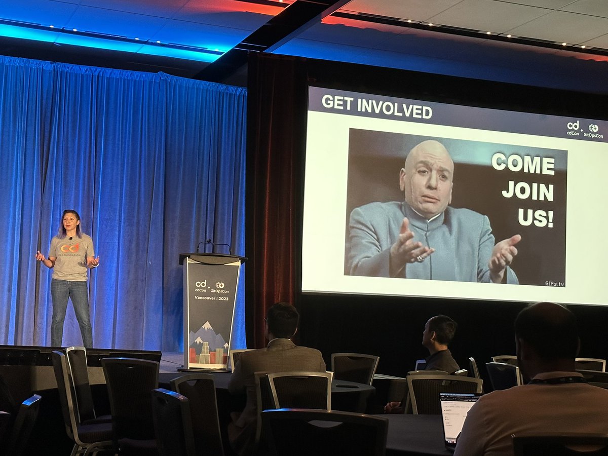 fdegir's tweet image. Day 2 of #cdCon and #GitOpsCon is starting with opening remarks from @LoriLorusso and @christianh814! @CDeliveryFdn @CloudNativeFdn @OpenGitOps