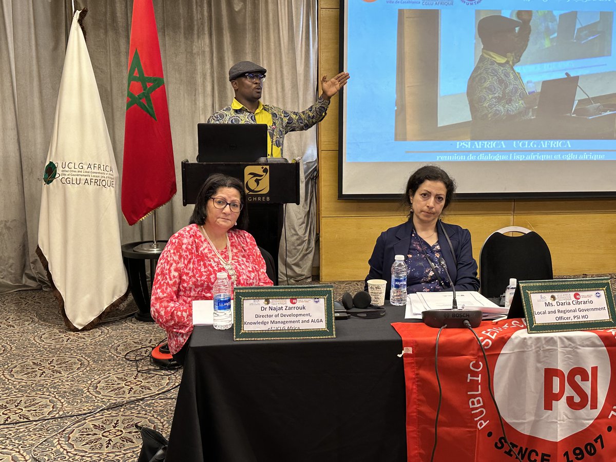 #Taxjustice for local government is key and should be part of localising the PSI and <a href="/uclg_org/">United Cities</a>  dialogue in Africa