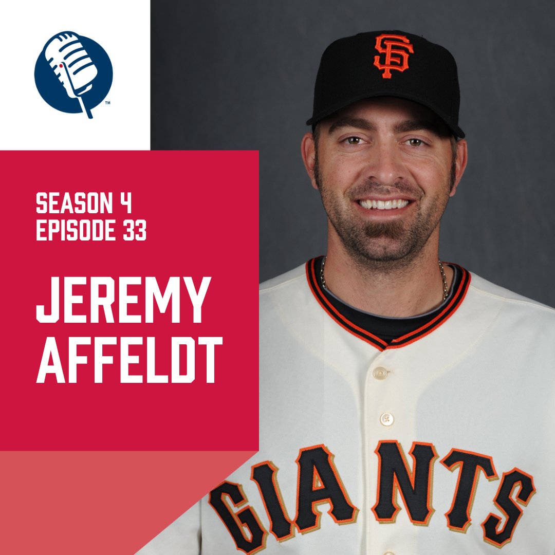Meet @JeremyAffeldt, 3x World Series Champion. Larry and Jeremy discuss his journey with the San Francisco Giants and the impact the team and community had on him. Listen to the full episode at the link in our bio.