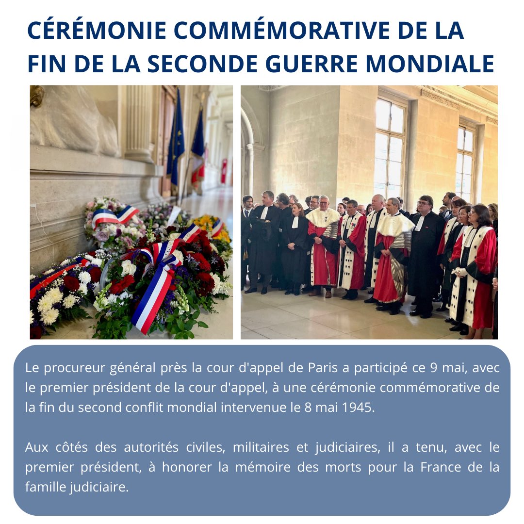 Parquet général de Paris tweet media