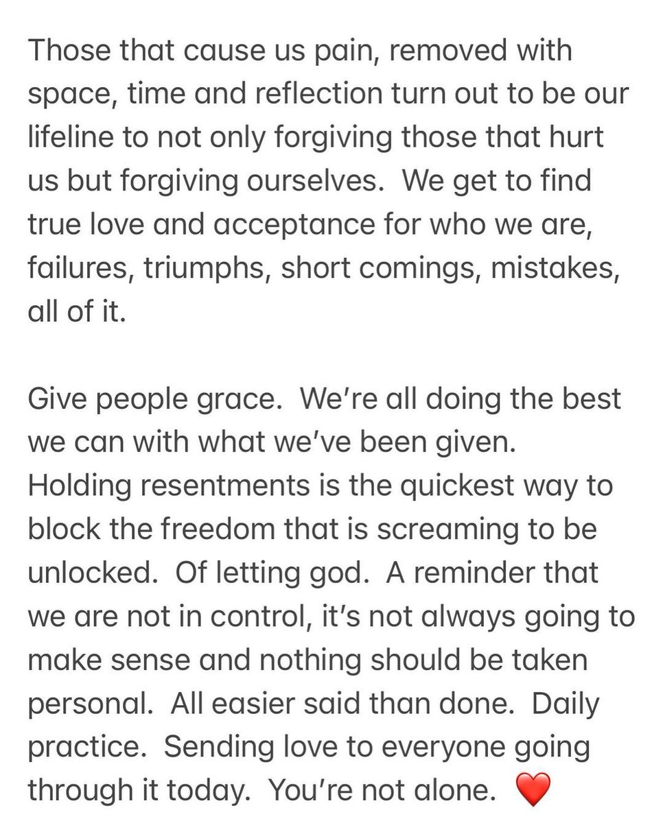 Just wrote this as a reminder to myself. Not sure if it resonates, but I figured I’d share ❤️