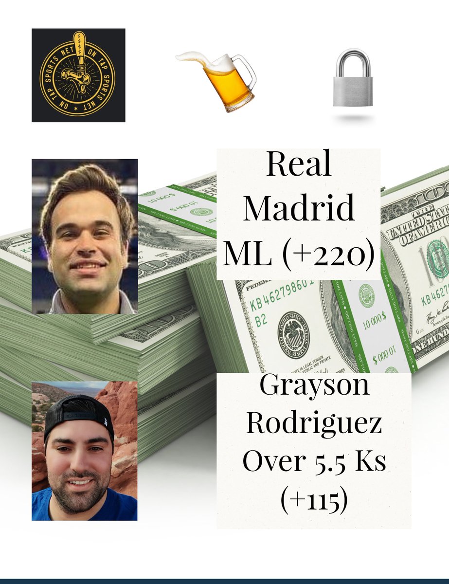 OnTapBets's tweet image. #CrackUm #LockUm Picks of the Day from @Bdon300 &amp;amp; @JoeyKnowsNothin