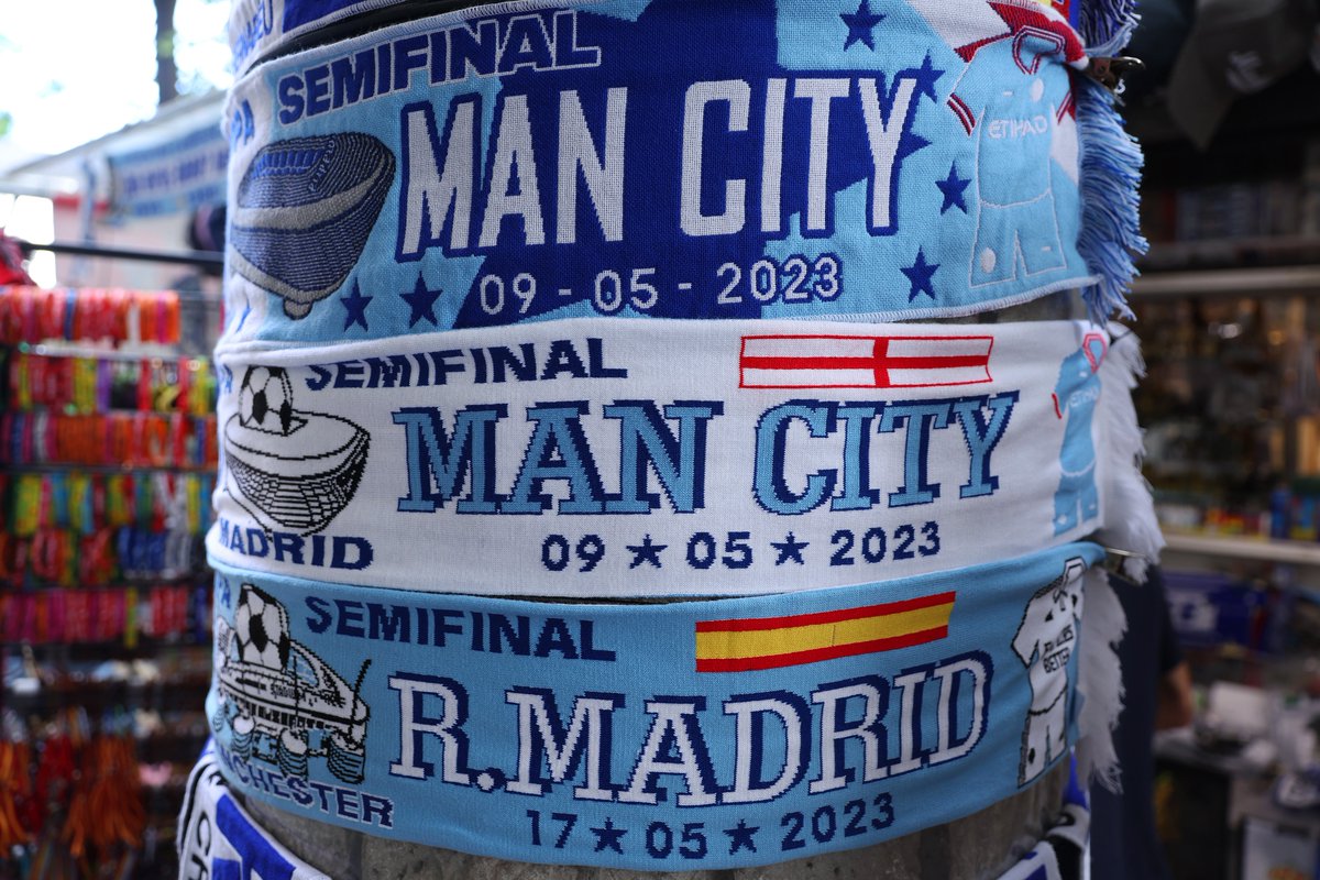 Así luce el Santiago Bernabéu a unas horas del encuentro entre Real Madrid y Manchester City 🏟️