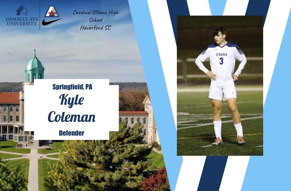 IUMS_MightyMacs's tweet image. Kyle Coleman joins from Haverford SC. Kyle is a physically imposing, technically outstanding midfielder with a great range of pass and powerful shot. We are excited that he chose #IUMS #betterpeople #bettermacs