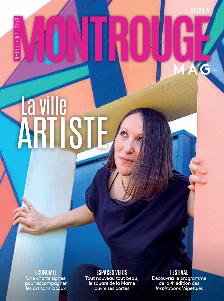 Montrouge92's tweet photo. Avez vous lu le dernier Montrouge Mag ? 🤩 Pour le découvrir en version digitale c'est ici : https://t.co/0WiJKVqqjI

Le dossier du mois : "Quand l'art s'invite en ville". 🎨🌇 https://t.co/weBEHFDUpe
