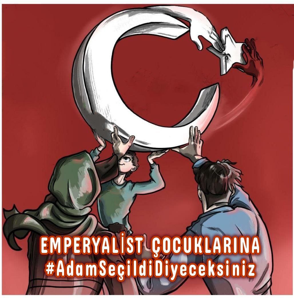 Biz bu vatanı, bayrağı, Şehitlerimizi, 
VATANSIZLARA  bırakmayacak kadar çok sevdik, hemde canımız pahasına...

EMPERYALİST ÇOCUKLARINA
#AdamSeçildiDiyeceksiniz