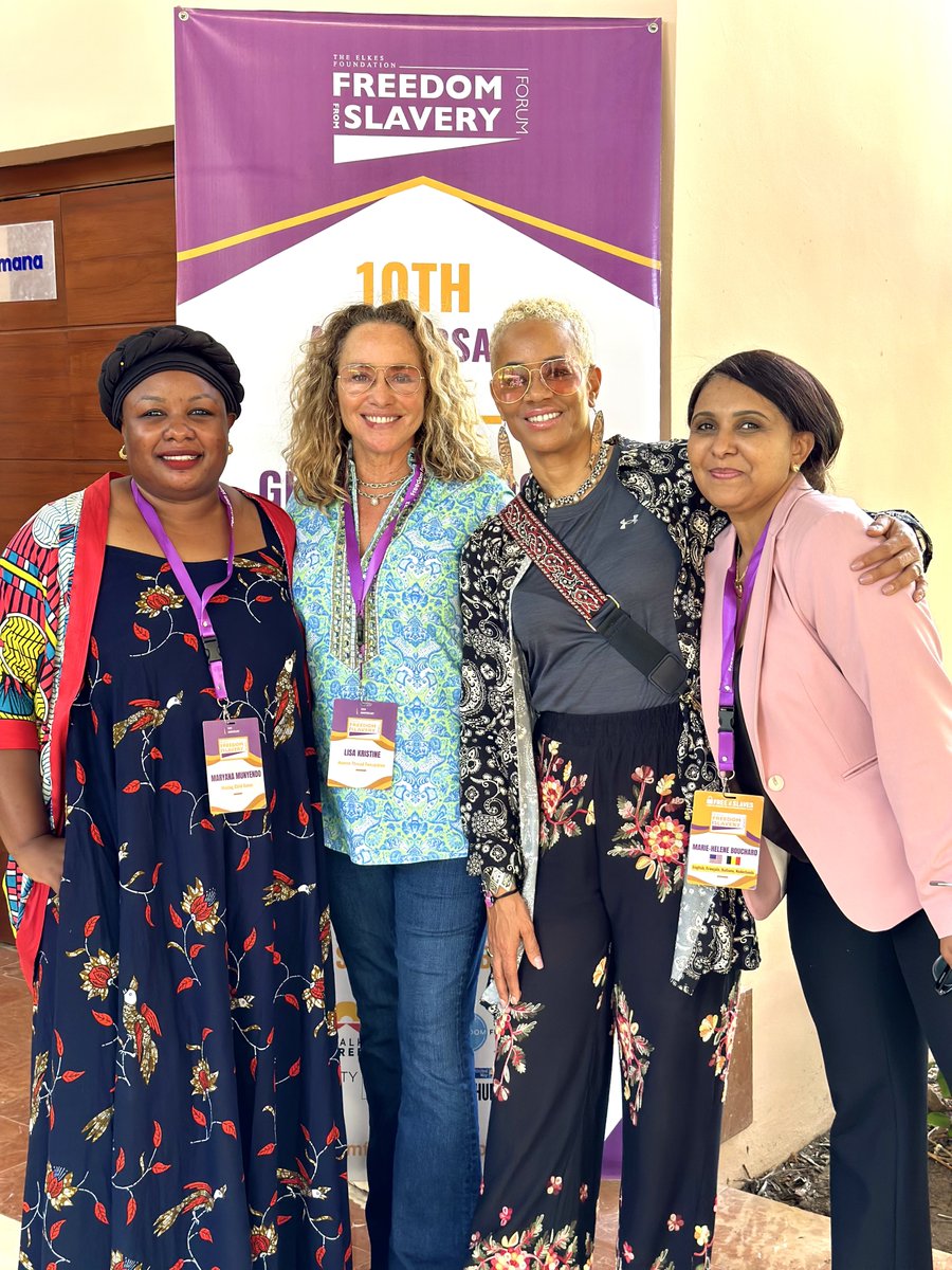 FFS_Forum's tweet photo. The #freedomfromslaveryforum has brought together people from across the world to create meaningful connections, coordinate and amplify efforts to address the pressing issue of modern slavery in the world. https://t.co/TfyT1kvoTs