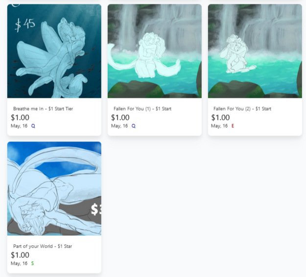 hamscommissions's tweet photo. new week, new spread of $1 start auctions on commishes 8)  

https://t.co/eWz3IGPIqt 

any species/genders, all trans friendly! no need to have an account to place your bid ;w;  

enjoy! <3  

#hamsart #furry #ych #commissionsopen https://t.co/9REzL8KkAB