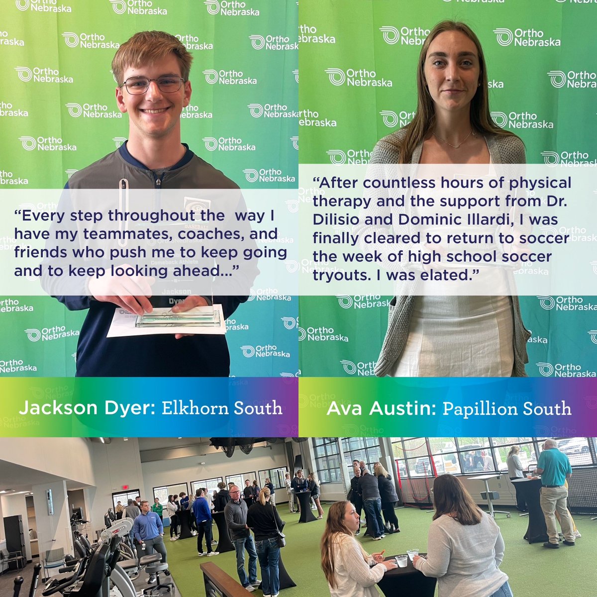 About a week ago, we awarded six local high school athletes as Comeback Athletes of the Year, with scholarship awards to them and their athletic departments. We have been inspired by all 48 student-athlete nominees' dedication and perseverance! We'll be sharing more soon.