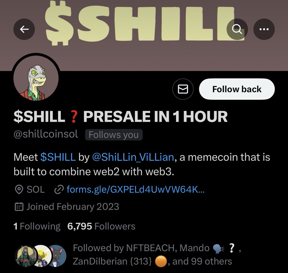 Shilllin's tweet photo. This is a scam

@TwitterSupport please disable before people get scammed https://t.co/t3shhrmyDx