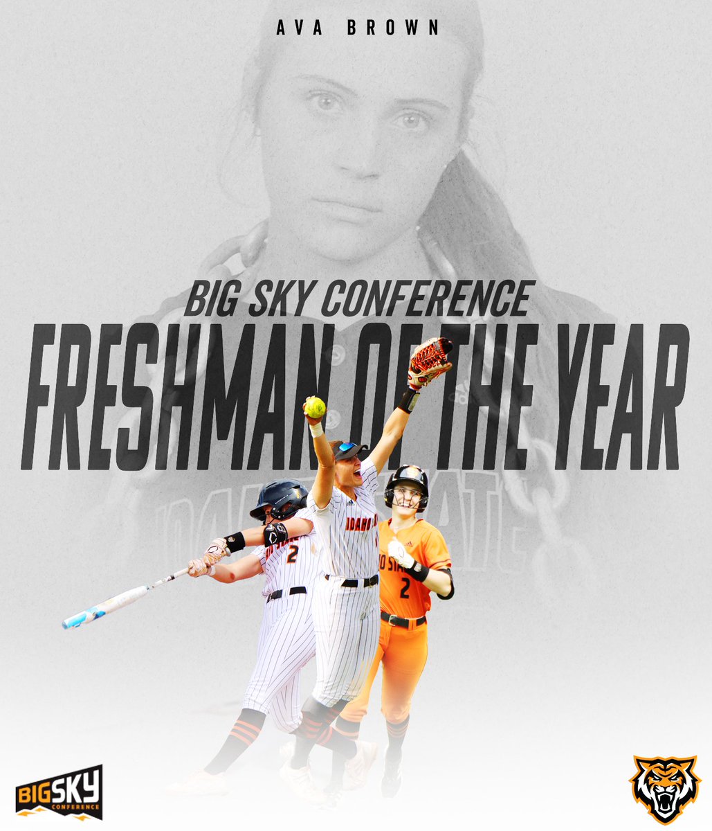 Well deserved! 

The 2023 Big Sky Freshman of the Year is our very own Ava Brown!!

#RoarTogether