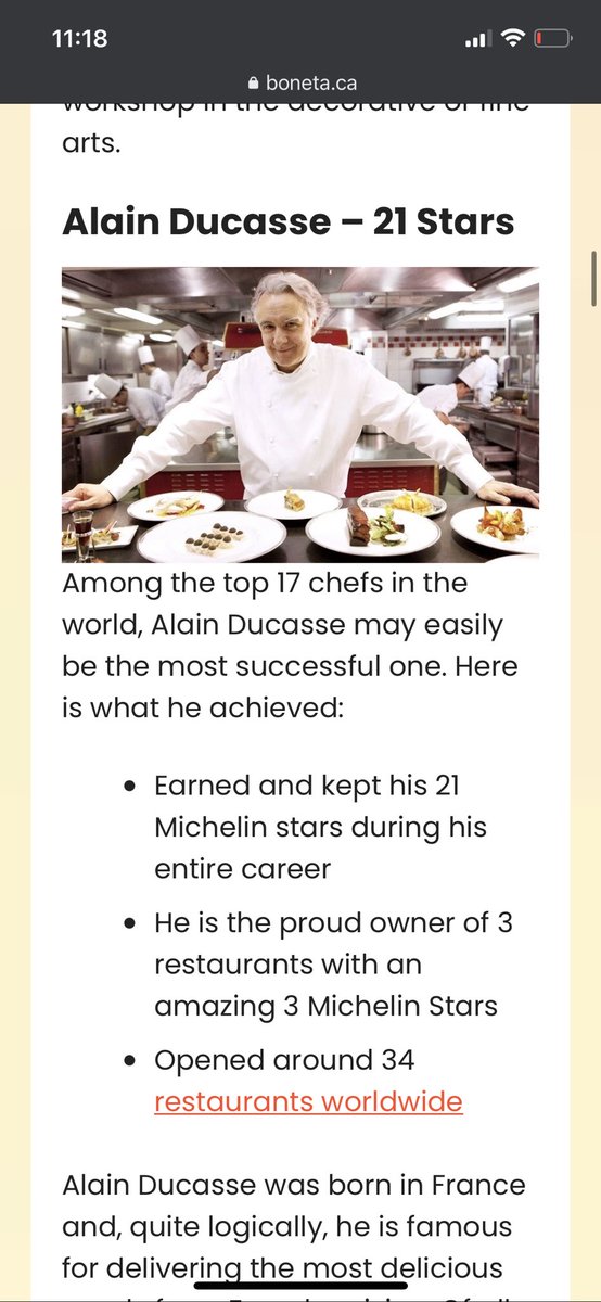 @hipvault These two cats. The Robuchon dude is apparently the most important chef in the last 200 some years