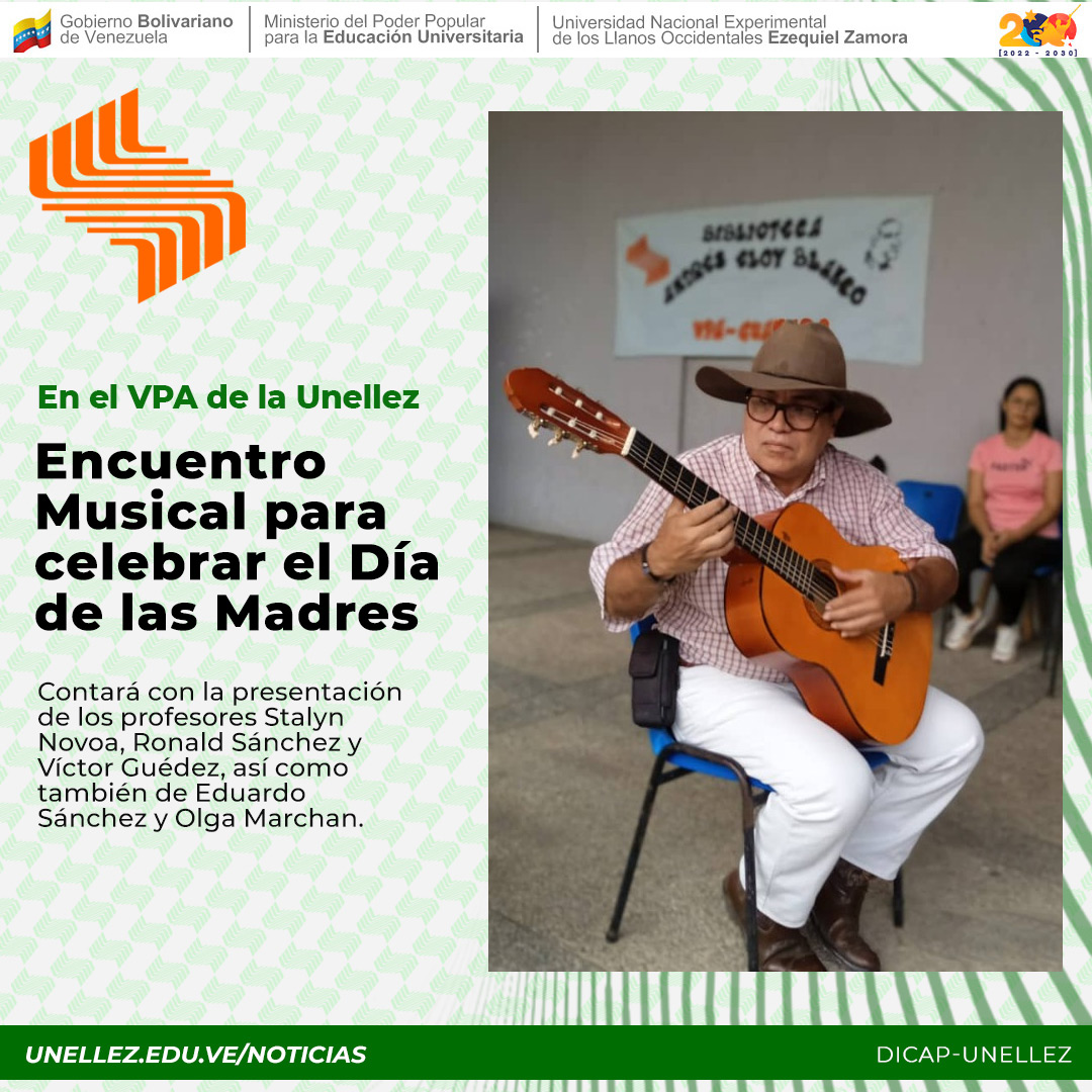 Iniciativa que forma parte de las políticas dirigidas por las autoridades encabezadas por el Rector de la #Unellez, profesor Adán Chávez y en el Vicerrector del #VPA, doctor Luis Eduardo Rosales. cutt.ly/76dfkE6

#DiaDeLasMadres 
#Portuguesa