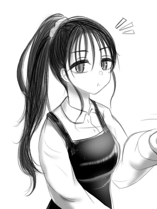 小野未練先生()の「花どろぼうのエポック」から、なな店長のファンアートを描かせて頂きました!!  ギャップのある美人が好きなので、めっちゃハマりました… エロ描写もめちゃくちゃえっちで最高でしたので是非