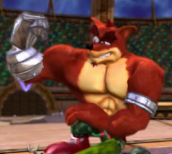 Universal_Char's tweet photo. Today's Universal Character of the Day is Crunch Bandicoot from Crash Bandicoot: The Wrath of Cortex!
#UniversalOfTheDay #CrashBandicoot #TravellersTale #UniversalInteractive #Activision https://t.co/nnewecEubQ