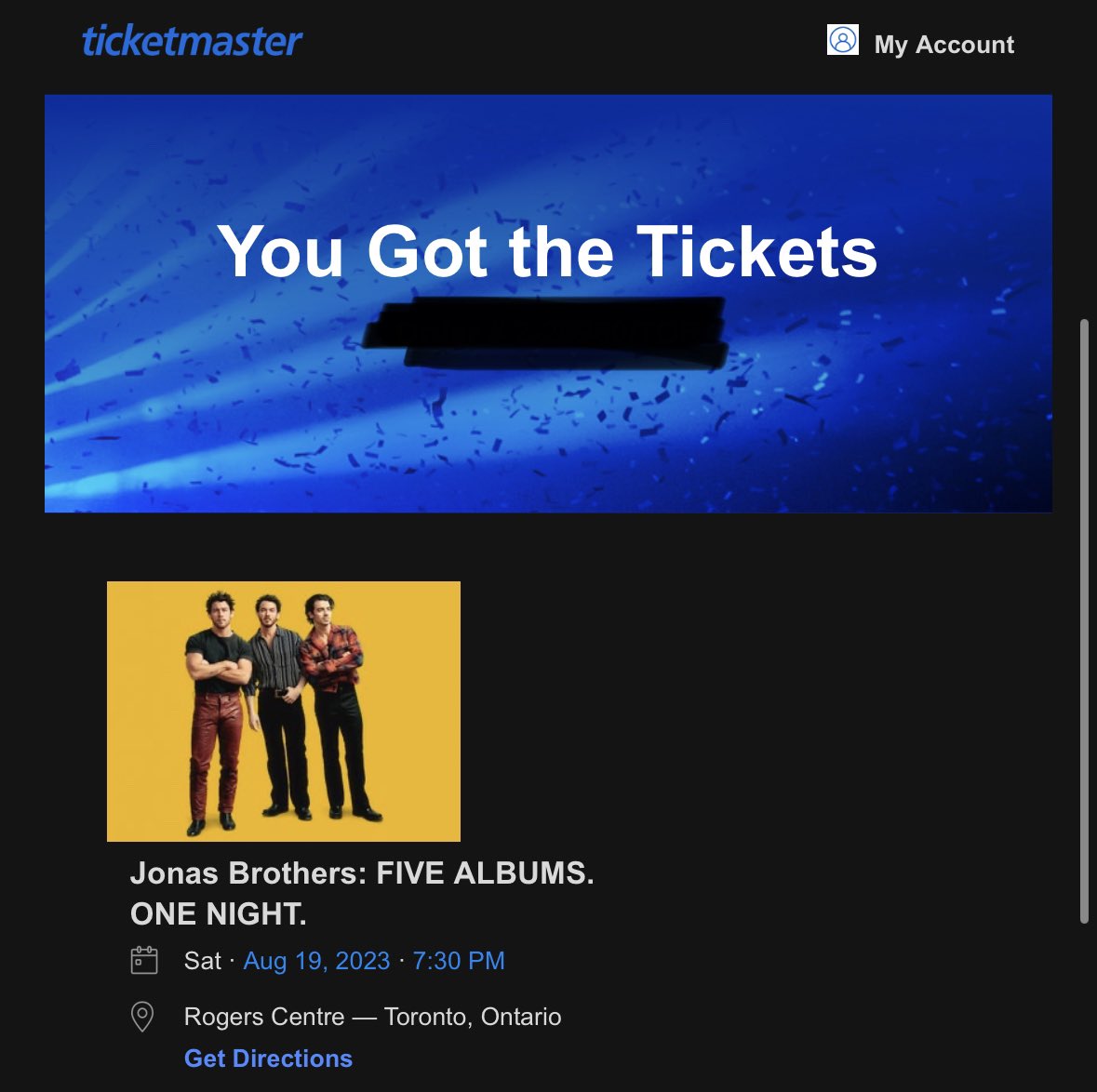 Shimirma's tweet photo. ITS HAPPENING. @jonasbrothers @nickjonas @joejonas @kevinjonas https://t.co/P7Zb501Exa