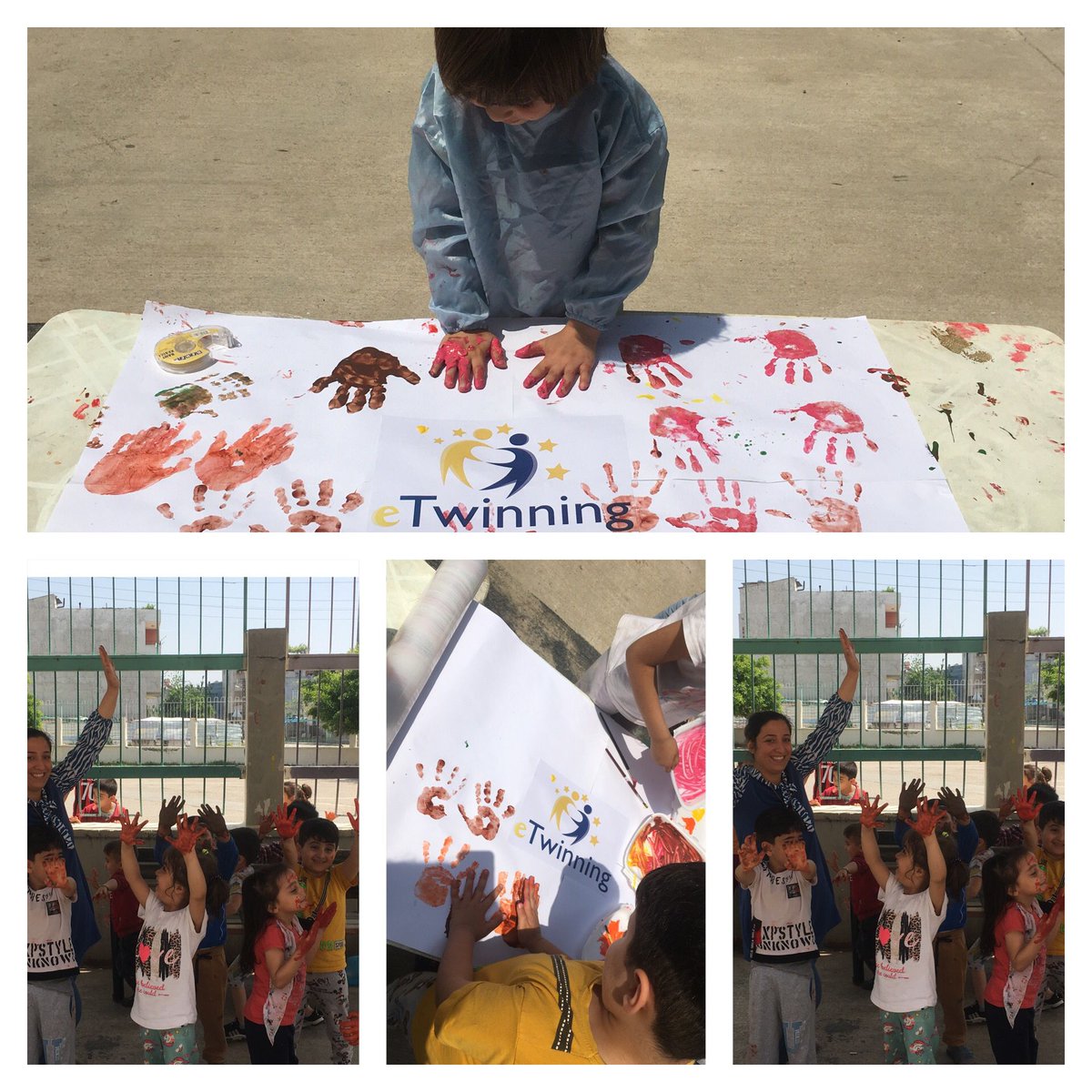 AkdenizilceMem's tweet photo. 9 Mayıs #eTwinning günü ilçemizde büyük bir coşku ile kutlandı. Etkinlikleri düzenleyen öğretmenlerimize ve tüm coşkularıyla etkinliklere katılan öğrencilerimize teşekkür ederiz.
@tcmeb @ahpehlivan53 @AdemKoca46 @AdemSimsek33 @MersinMEM @tretwinning @eTwinningMersin https://t.co/BPtQ5Hl1LT
