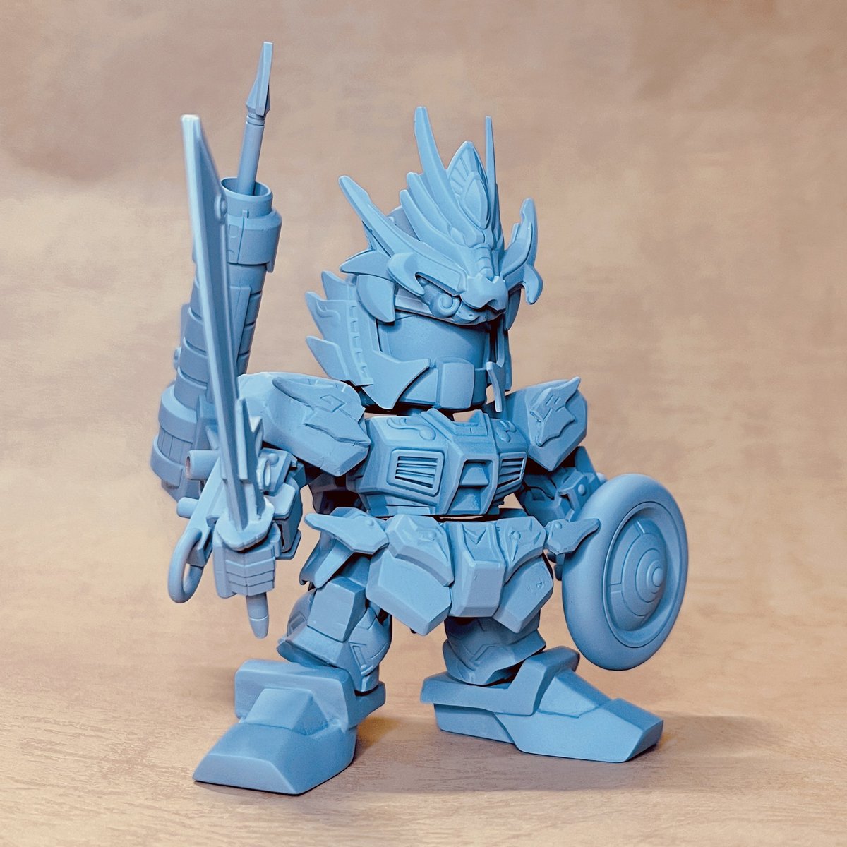 maxmis9's tweet image. 三國傳改造，白銀的龍將軍陳到。
#SD鋼彈 #BB戰士
#SDガンダム #gundam 
#LGBB #SD三國傳