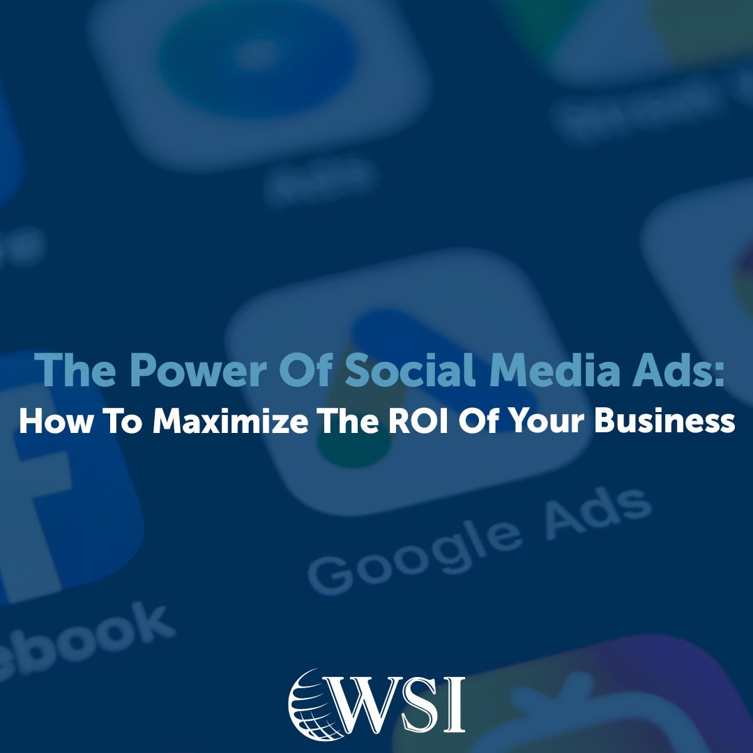 With in-depth targeting, massive reach, and data tracking, #socialads deliver leading #ROI available when properly deployed:

✔︎ Identify and target the ideal audience
✔︎ Create compelling ad content
✔︎ Test, iterate, &amp; optimize ads

Find out more at wsitopwebdesigners.com/blog/the-power…
