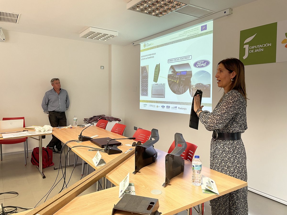 LCompolive's tweet photo. 🔴#ultimahora I #LifeCOMP0LIVE incorpora fibras de poda olivo en plásticos para desarrollar componentes para automóviles de la compañía Ford
+info:https://t.co/qhigTw2Lw1 https://t.co/KUjKvTfCR6