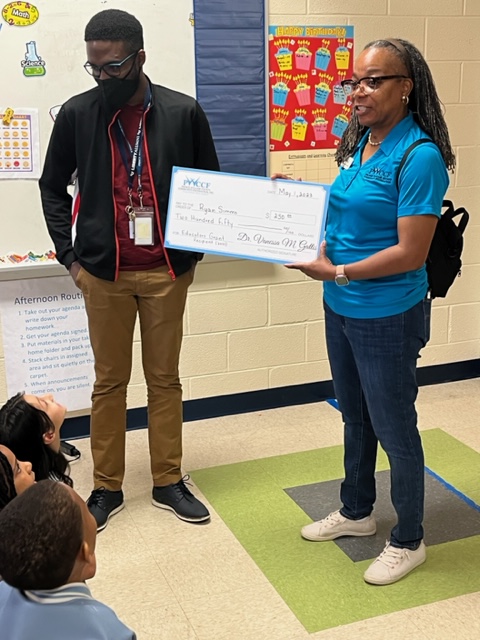 Congratulations to Mr. Simms for winning the Prince William County Community Foundation’s 2023 Educator Micro-Grant! Keep Shining! @Rysimms1