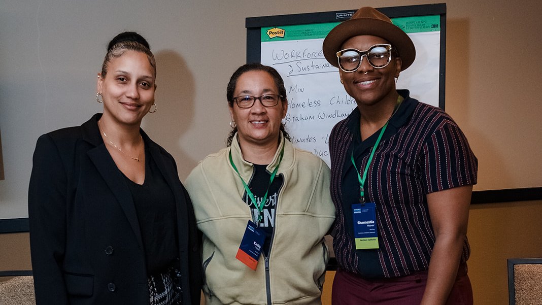GrahamWindham's tweet photo. Congrats to our Graham team members Yvette and Emily who attended the @Citi Foundation's 2023 Spring Convening and co-facilitated a panel on Workforce Readiness, Wellness, and Sustainability! They did a fantastic job representing Graham as a community #progressmaker. https://t.co/aq97hJfh3R