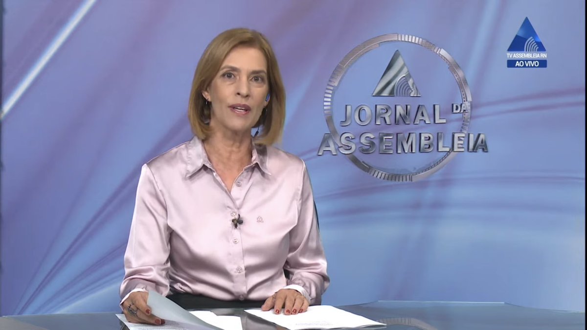 TVAssembleiaRN's tweet photo. #noar Jornal da Assembleia com apresentação de Cristiane Rodrigues. #aovivo #assista #curta #compartilhe https://t.co/OMPH9tl10U