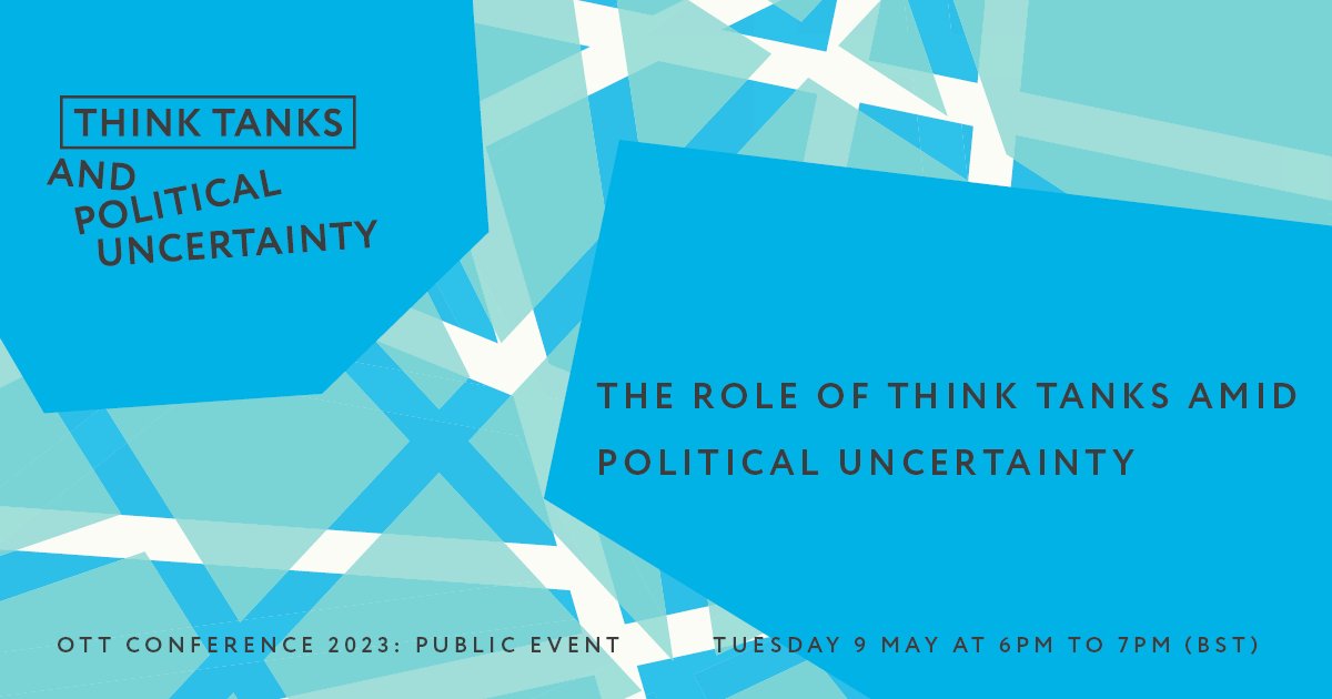 On Think Tanks tweet media