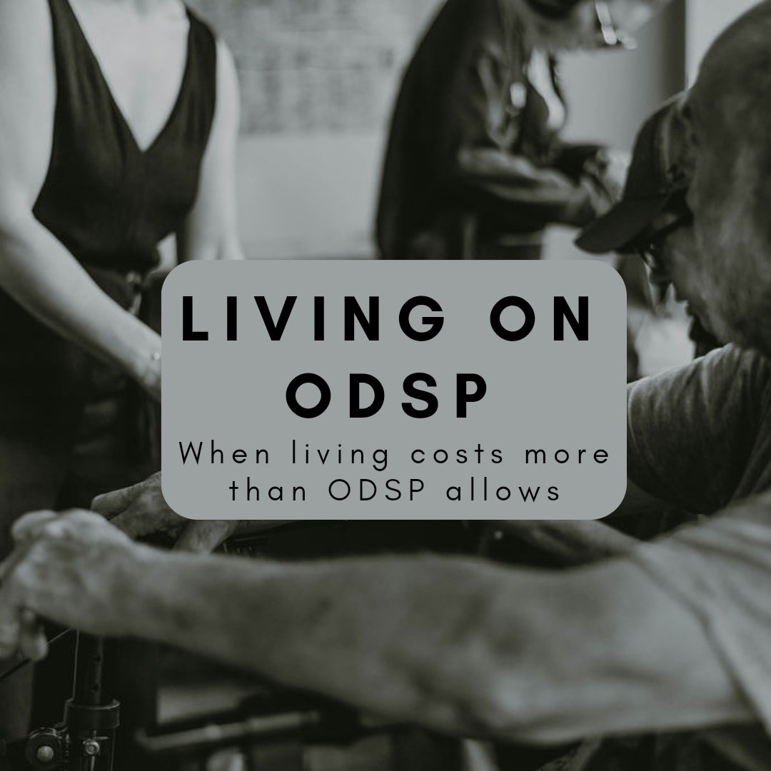 At Helping Hands, many of our friends are unable to work due to disabilities and are recipients of the Ontario Disability Support Program (ODSP). Did you know that the maximum an individual can receive on ODSP is $1288 per month?