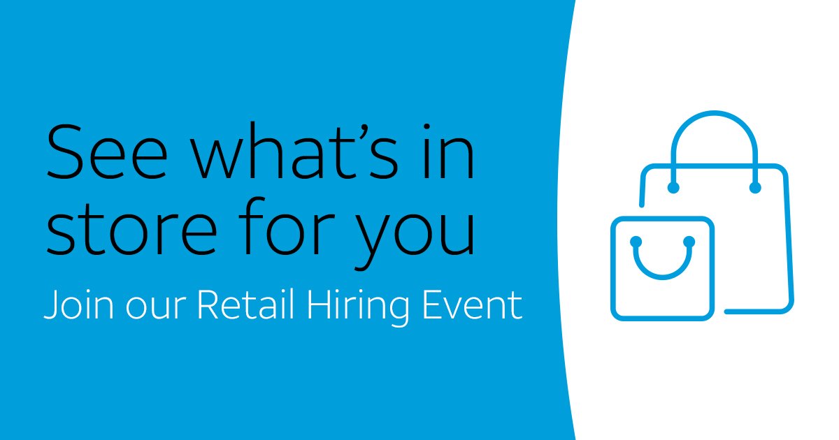 #JobAlert This Week:
AT&amp;T Interview/Job Offers #HiringEvent

Your chance to meet w/our #Hiring Team:
Thursday 5/11 &amp; Friday 5/12 (4pm-7pm) &amp; Saturday 5/13 (2pm-6pm)

Hilton Garden Inn
2644 E. 32nd St
#Joplin #MO

Details/Apply: work.att.jobs/JoplinRSC
Walk-Ins Welcome

#LifeAtATT