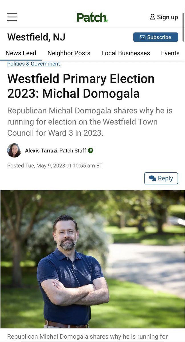Councilman Mike Domogala tweet media