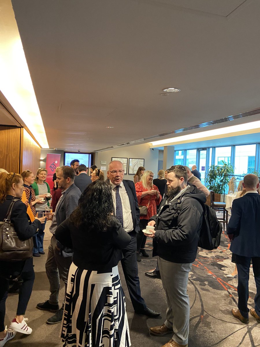 SpringboardCom's tweet photo. Time to network! Attendees are starting to arrive at our collaborative Internal Communications event, Reputational Risk vs Opportunity: Harness the power of your Employee Communications in collaboration with @PRII_ie. Keep up with the conversation ➡️ #SBReputation #InternalComms https://t.co/CPdEKqPgyX