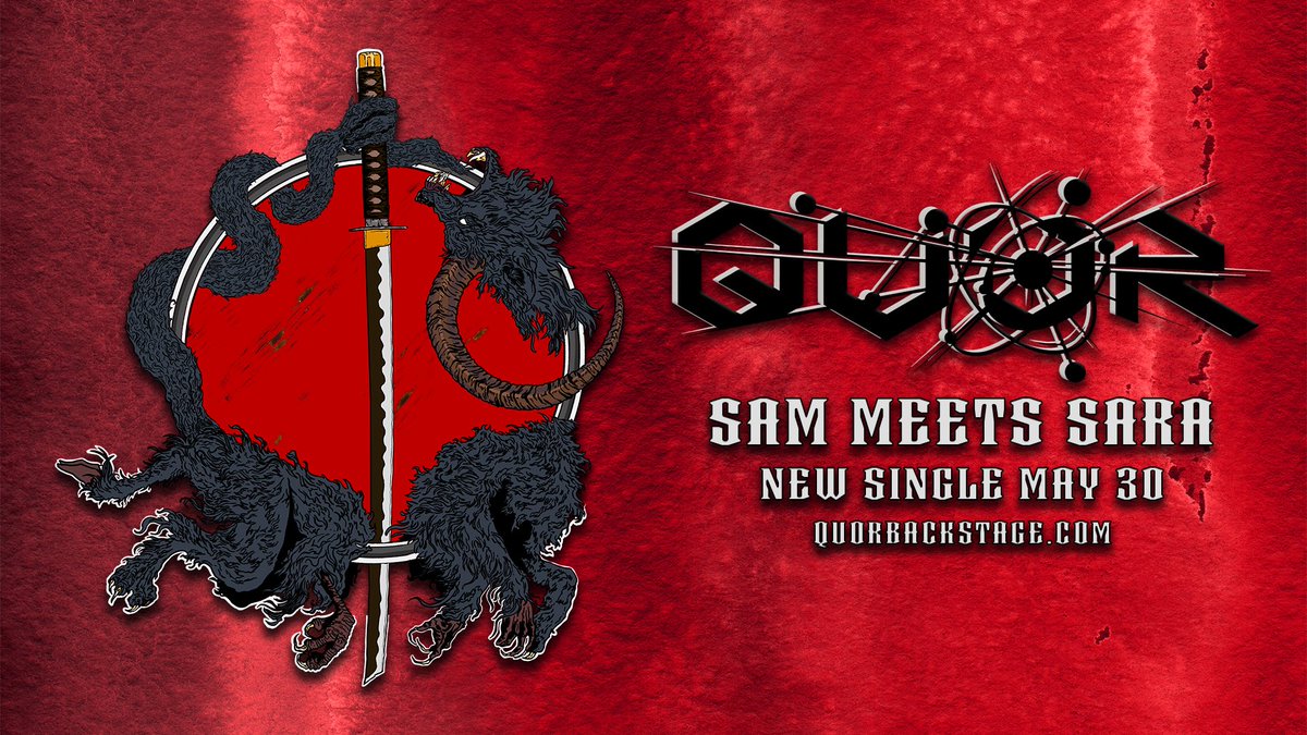 QUORMusic's tweet photo. QUORLords! Our new single Sam Meets Sara releases May 30th. Stay up to date with #QUOR: https://t.co/05moQ0n6Wr https://t.co/eJQNyzZUzb