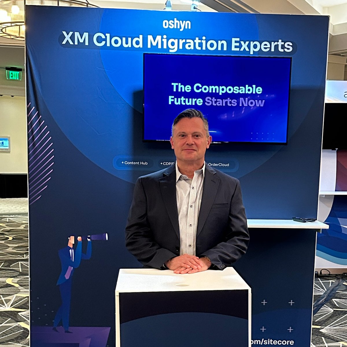 Oshyn_Inc's tweet photo. If you're attending #SitecoreDX today, stop by and say hello! We'd love to chat and learn more about your composable journey on @Sitecore

#SitecoreDXBoston #Sitecore #Martech #SitecoreDXP https://t.co/39hyrqy8in