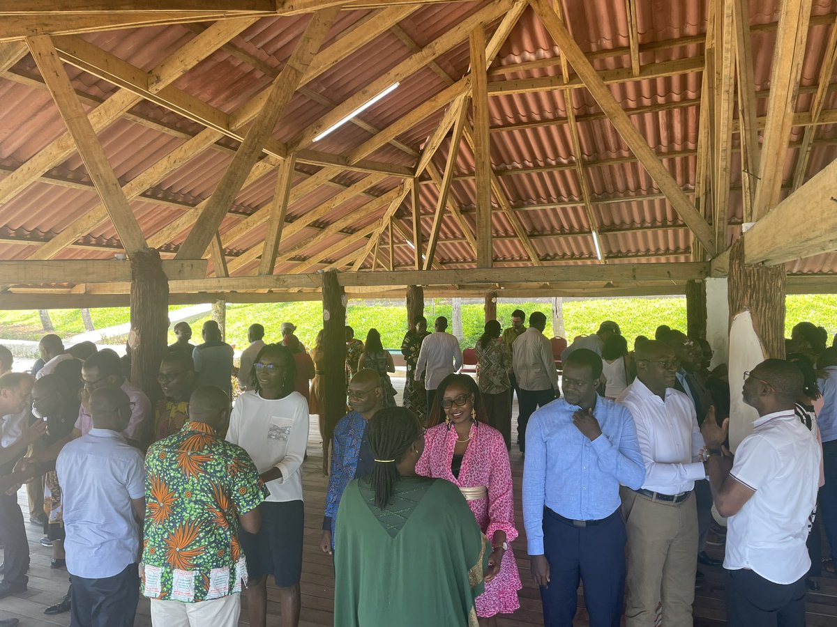 The circle of Gratification at <a href="/ILOAfrica/">ILO Africa</a> retreat in Assasinie #greatful #colleagues <a href="/ITCILO/">ITCILO</a>