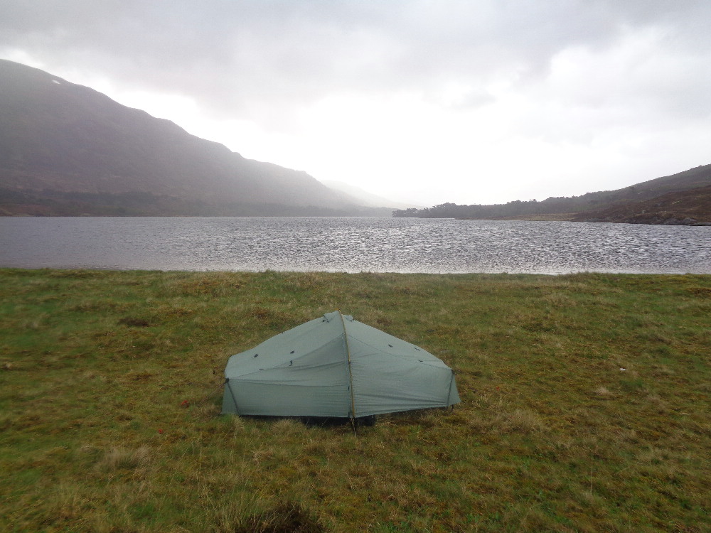 KnipeMike's tweet image. Almost ready for the 2023 TGO challenge - 18th crossing, should I manage to cross... - pack packed (heavy) pics from last year featuring JJ's tent - mine broke at Dornie in a bit of a wind...  3 days of wet then it was OK...